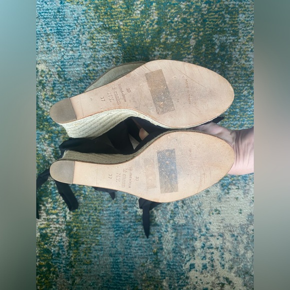 Vintage Y2K Té Casan G’auluce Seldi black white polka dot espadrilles, EU 37 - Picture 14 of 16